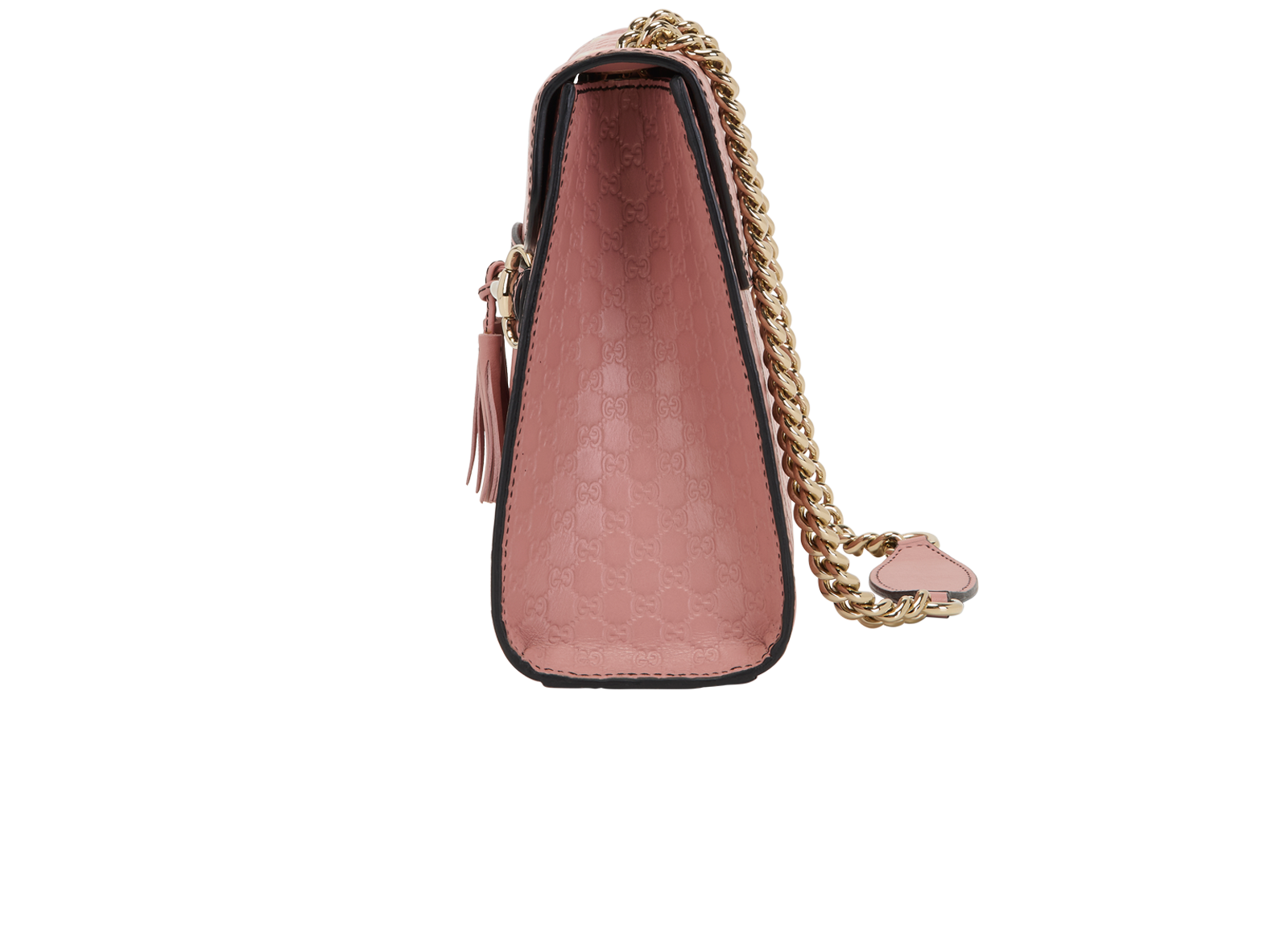 Medium Emily, &pound;650, Handbags, Pink, Leather, Bottom view